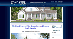 Desktop Screenshot of congareehomecenter.com